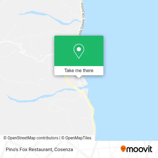 Pino's Fox Restaurant map