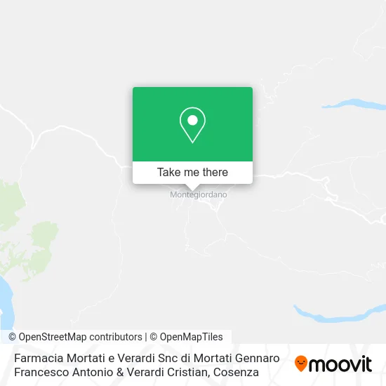 Farmacia Mortati e Verardi Snc di Mortati Gennaro Francesco Antonio & Verardi Cristian map