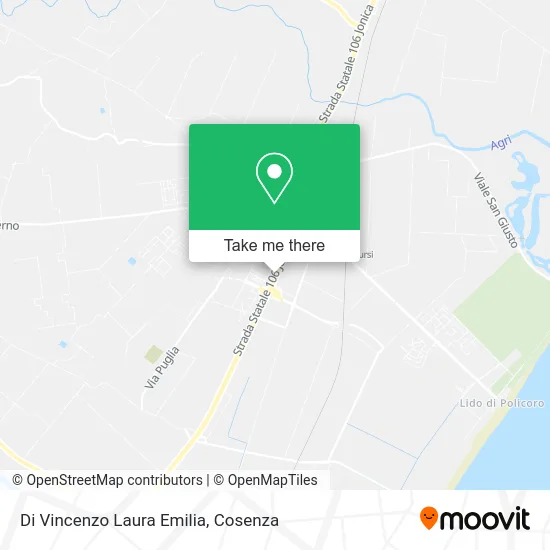 Di Vincenzo Laura Emilia map