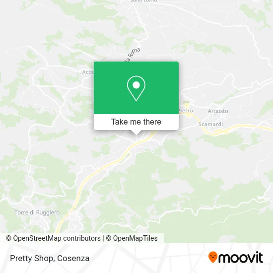 Pretty Shop map
