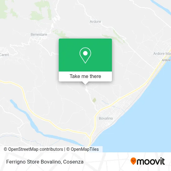 Ferrigno Store Bovalino map