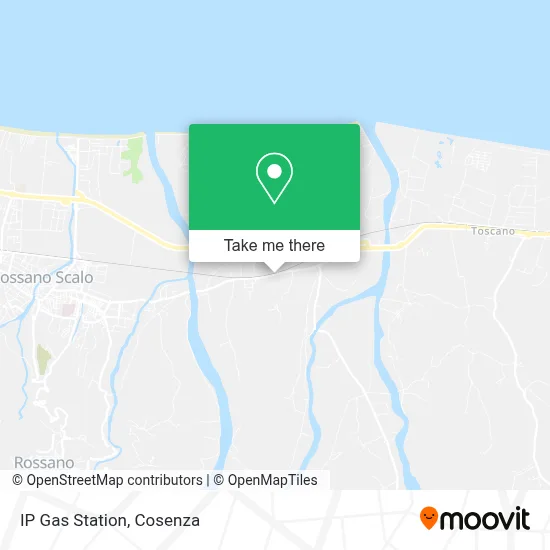 IP Gas Station map