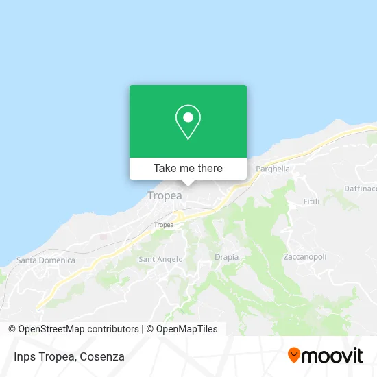 Inps Tropea map