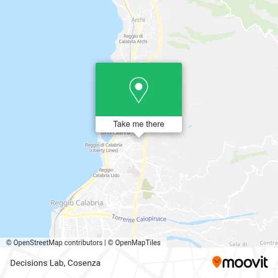 Decisions Lab map