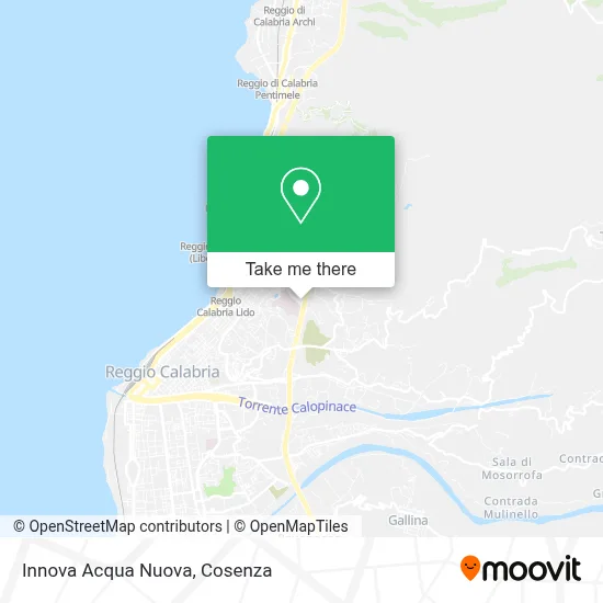 Innova Acqua Nuova map