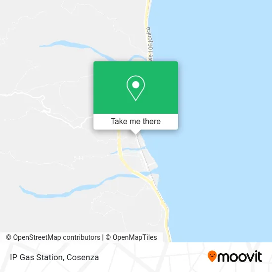 IP Gas Station map