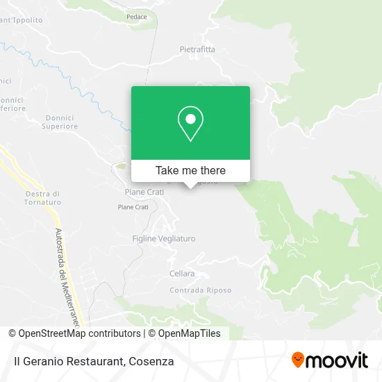 Il Geranio Restaurant map