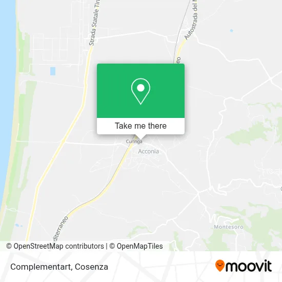 Complementart map