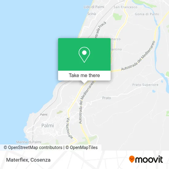 Materflex map