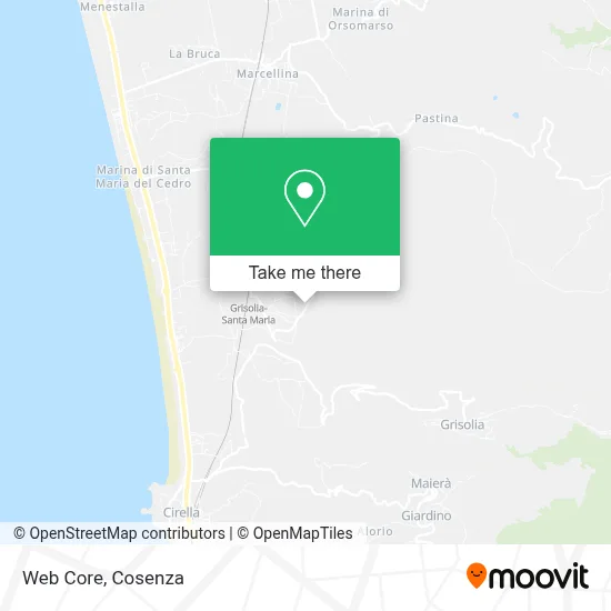 Web Core map