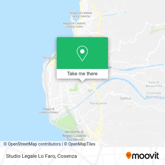 Studio Legale Lo Faro map