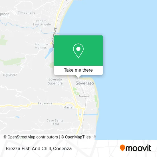 Brezza Fish And Chill map