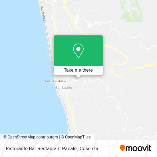 Ristorante Bar Restaurant Pacale' map