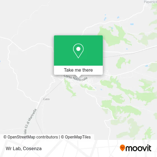 Wr Lab map