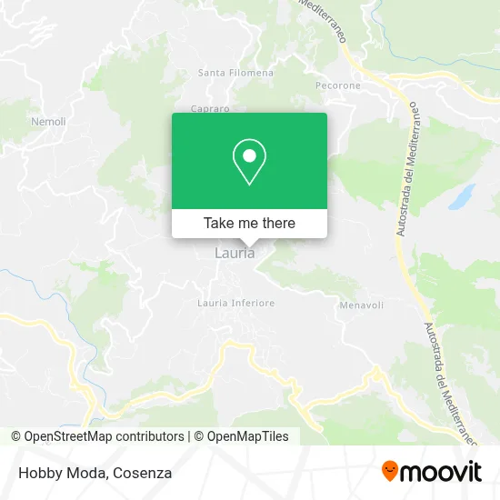 Hobby Moda map