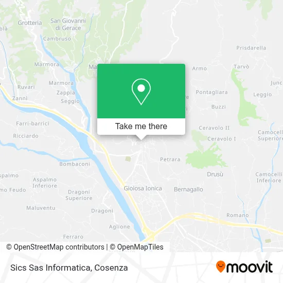 Sics Sas Informatica map
