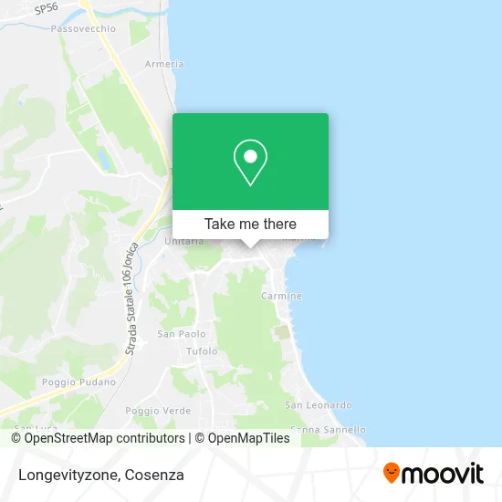 Longevityzone map