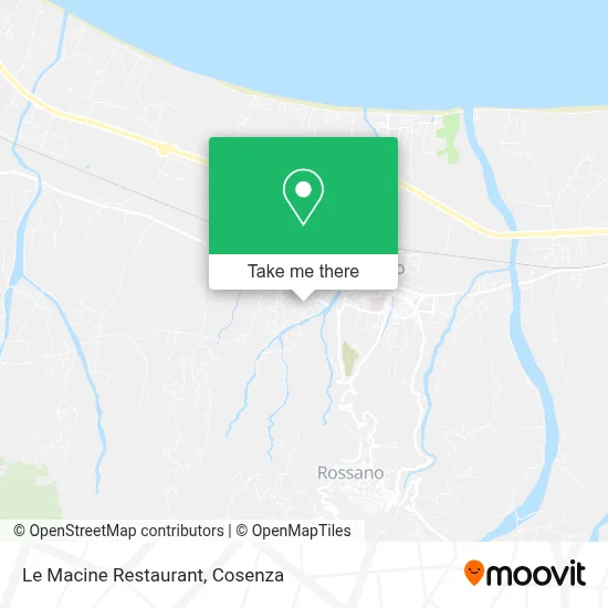Le Macine Restaurant map