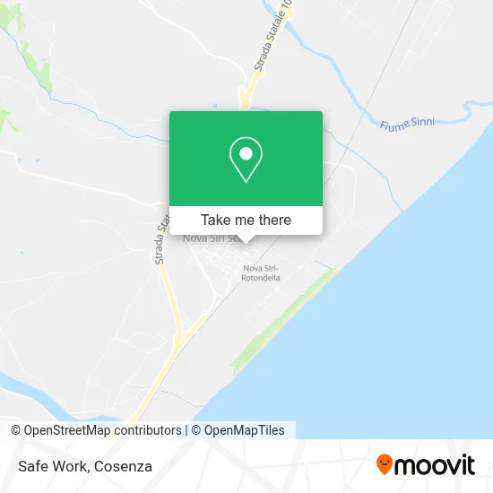 Safe Work map