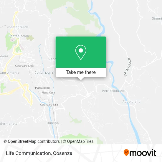 Life Communication map