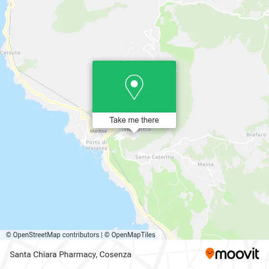 Santa Chiara Pharmacy map