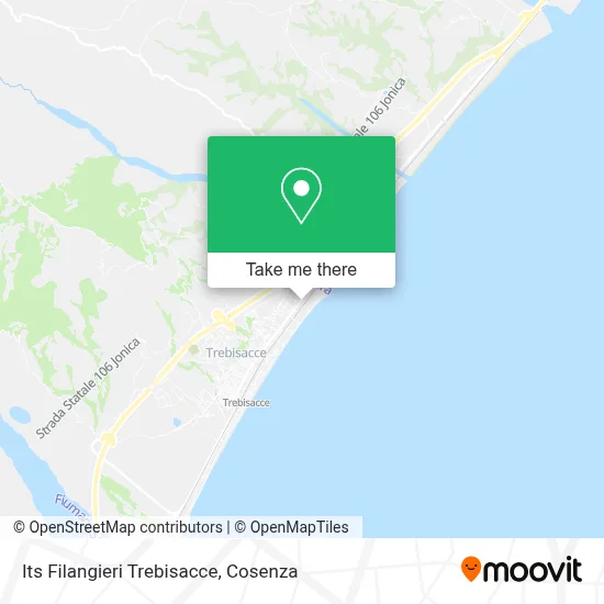 Its Filangieri Trebisacce map
