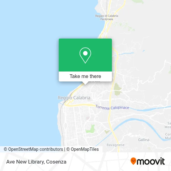 Ave New Library map