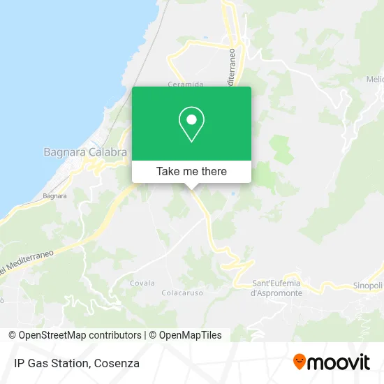 IP Gas Station map