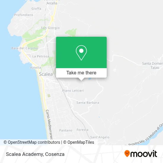 Scalea Academy map