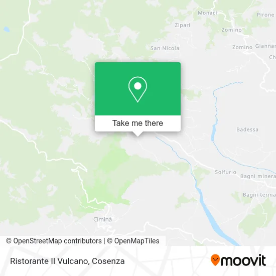 Ristorante Il Vulcano map