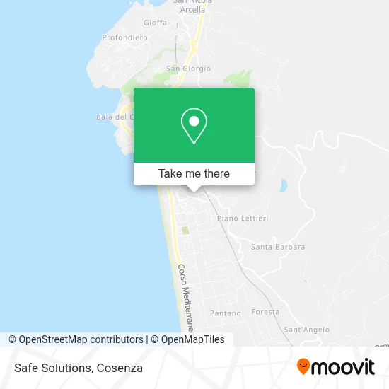 Safe Solutions map
