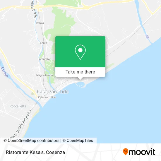 Ristorante Kesa's map