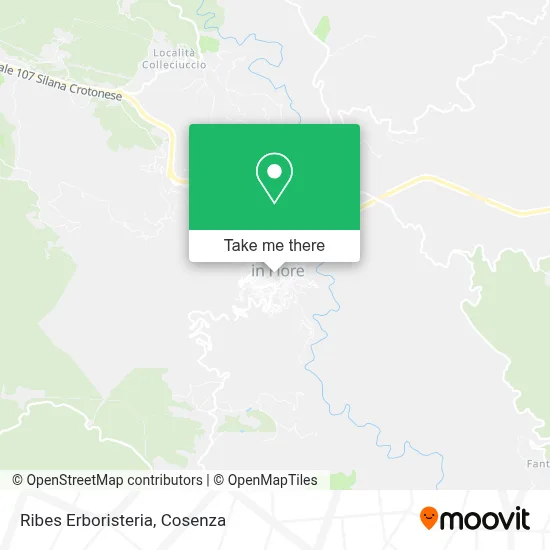 Ribes Erboristeria map