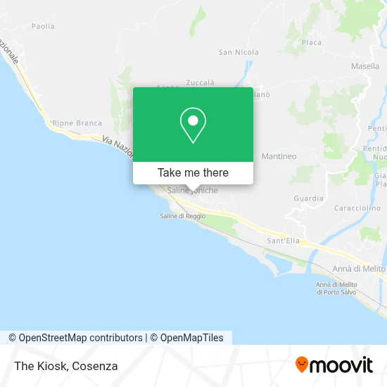 The Kiosk map