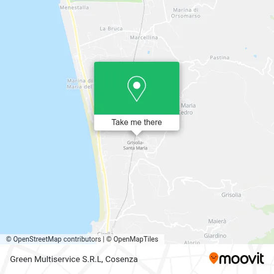 Green Multiservice S.R.L map