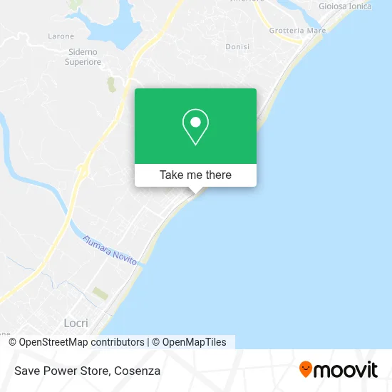 Save Power Store map