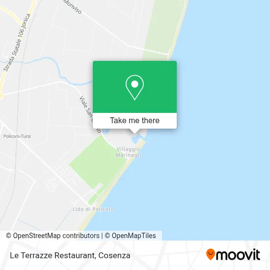 Le Terrazze Restaurant map