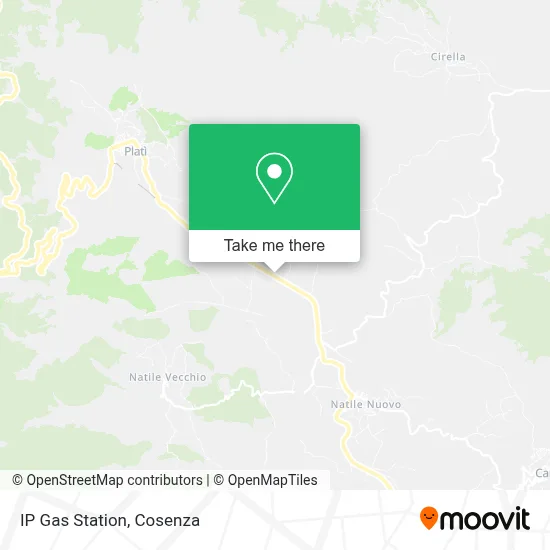 IP Gas Station map
