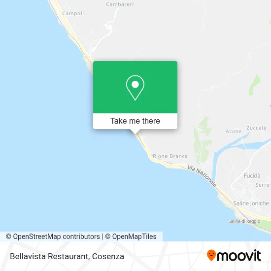 Bellavista Restaurant map