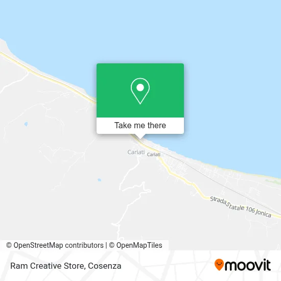 Ram Creative Store map