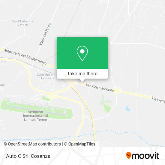 Auto C Srl map