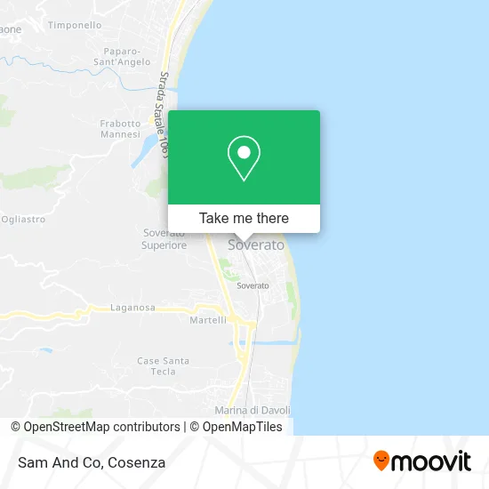 Sam And Co map