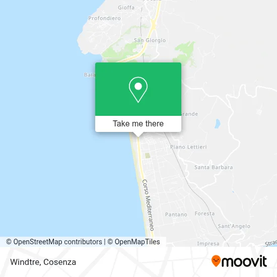 Windtre map