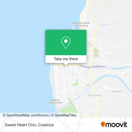 Sweet Heart Chic map