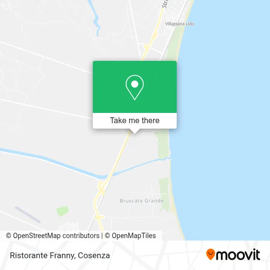 Ristorante Franny map