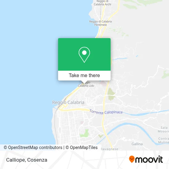 Calliope map