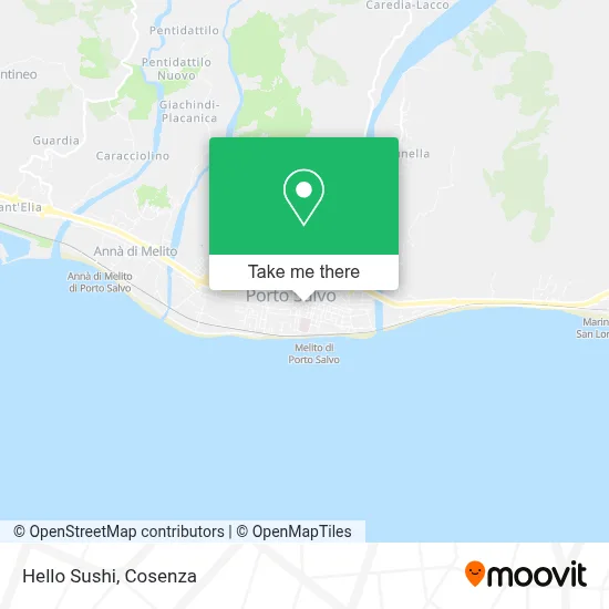 Hello Sushi map