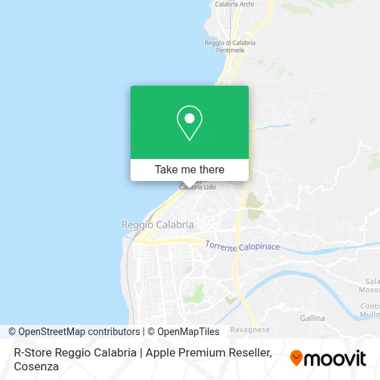 R-Store Reggio Calabria | Apple Premium Reseller map