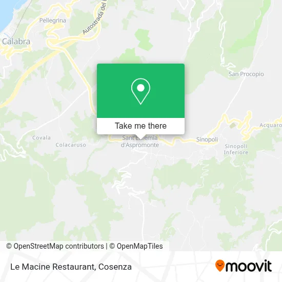Le Macine Restaurant map