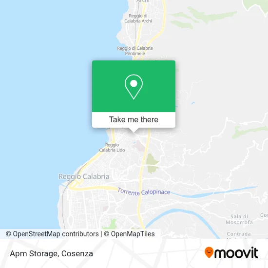 Apm Storage map